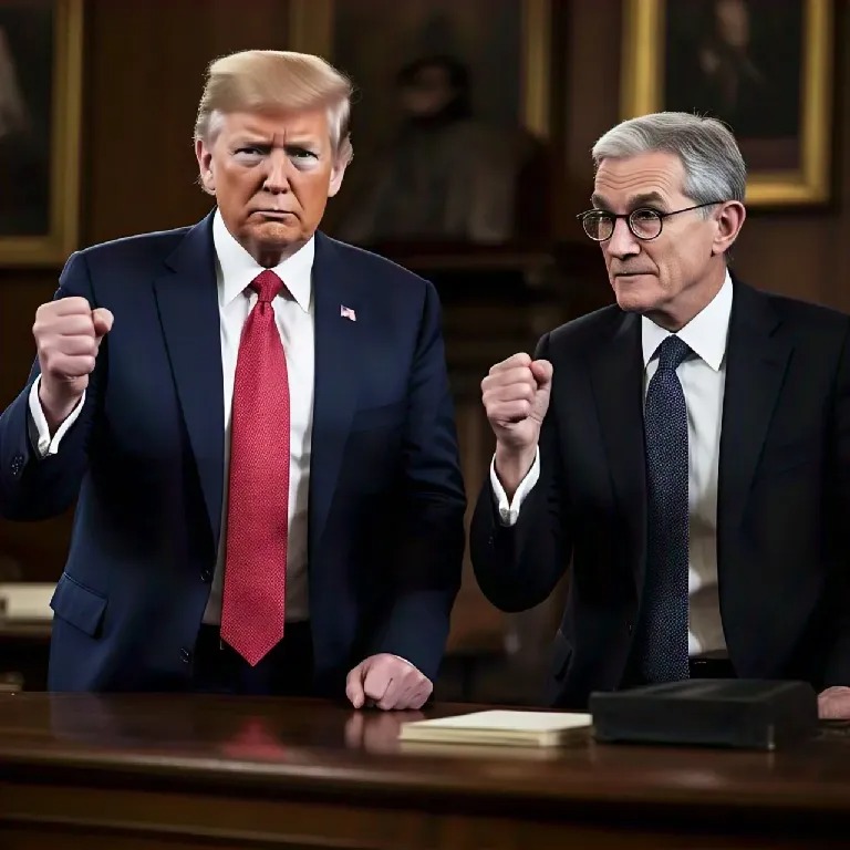 The Trump-Powell Faceoff